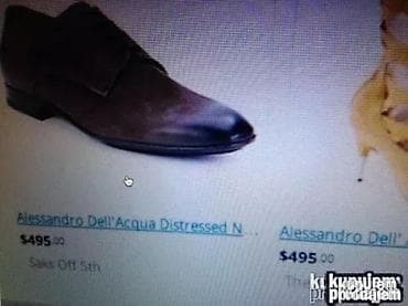 Original Alessandro dell Acqua patike 41 NOVE 100% koza djon sirova na lalafo.rs — 7 Original Alessandro dell Acqua patike 41 NOVE 100% koza djon sirova — 7