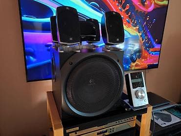 Logitech Z-5500 Digital — THX® sertifikovani 5.1 surround sistem na lalafo.rs — 1 Logitech Z-5500 Digital — THX® sertifikovani 5.1 surround sistem — 1