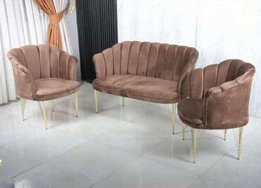 Stilske garniture: Shell set ( 2 fotelje + dvosed ) ✨ -Cena za set : 430€ Pojedinačno na lalafo.rs — 6 Stilske garniture: Shell set ( 2 fotelje + dvosed ) ✨ -Cena za set : 430€ Pojedinačno — 6