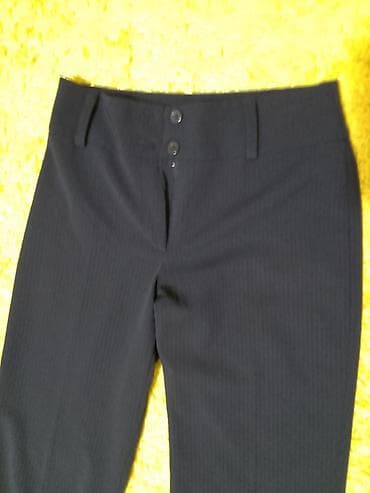 pantalone gina benotti: Crne pantalone na crtu,imaju pruge,bez dzepova,velicina S,spusten at lalafo.rs — 1 pantalone gina benotti: Crne pantalone na crtu,imaju pruge,bez dzepova,velicina S,spusten — 1