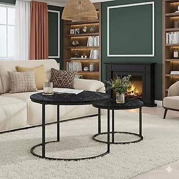 Furniture: 04. Klub sto, set od dva stocica za dnevnu sobu. Moderni i at lalafo.rs — 4 Furniture: 04. Klub sto, set od dva stocica za dnevnu sobu. Moderni i — 4