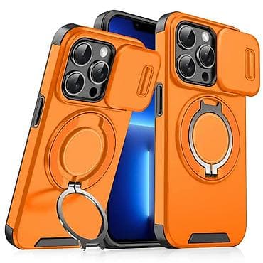 Maska CamShield Ring stand za iPhone 13 Pro 6.1 narandzasta. Uz brzu na lalafo.rs — 1 Maska CamShield Ring stand za iPhone 13 Pro 6.1 narandzasta. Uz brzu — 1