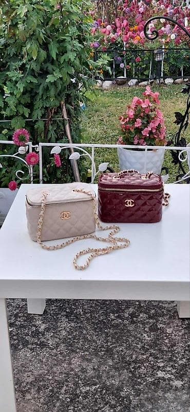 Ženske torbice sa štepanim (kvadratnim) dezenom i metalnim CC logom at lalafo.rs — 3 Ženske torbice sa štepanim (kvadratnim) dezenom i metalnim CC logom — 3