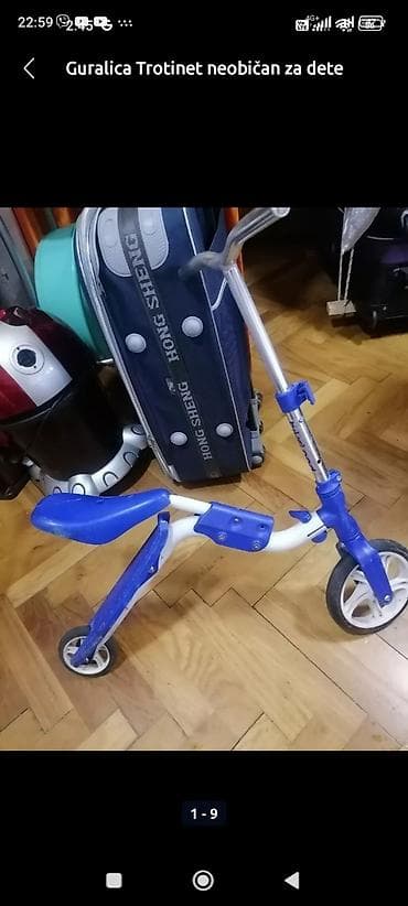 Trotinet ili Guralica ispravan dobar za malo dete .
Mirjevo na lalafo.rs — 9 Trotinet ili Guralica ispravan dobar za malo dete .
Mirjevo — 9