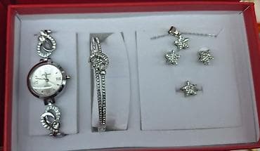 Ženski poklon-setovi nakita sa satom - Elegantni setovi u luksuznoj na lalafo.rs — 5 Ženski poklon-setovi nakita sa satom - Elegantni setovi u luksuznoj — 5