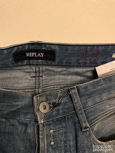 Original Replay farmerice 34 100% cotton Made in Italy Polustruk na lalafo.rs — 4 Original Replay farmerice 34 100% cotton Made in Italy Polustruk — 4