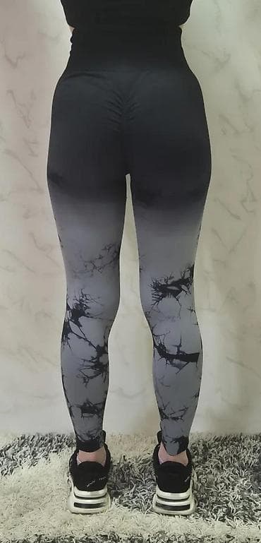 Ženska obuća: Ženske sportske helanke – visoki struk, bez šavova, elastične - na lalafo.rs — 6 Ženska obuća: Ženske sportske helanke – visoki struk, bez šavova, elastične - — 6