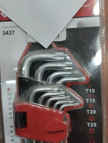Odvijac torx garnitura 1.850 din at lalafo.rs — 1 Odvijac torx garnitura 1.850 din — 1