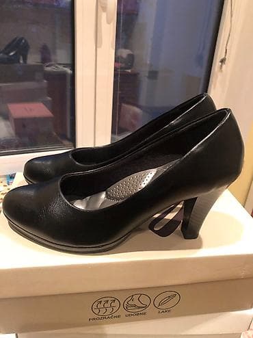 Nove crne salonke br.39, visina štikle 8,5cm, sa mekanim jastučićima na lalafo.rs — 2 Nove crne salonke br.39, visina štikle 8,5cm, sa mekanim jastučićima — 2