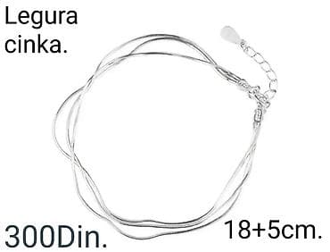 PRELEPE RAZNOVRSNE NARUKVICE OD LEGURE CINKA at lalafo.rs — 3 PRELEPE RAZNOVRSNE NARUKVICE OD LEGURE CINKA — 3