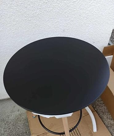 Potpuno novi barski stolovi Kvalitetna medijapan plocha, jaki drveni na lalafo.rs — 4 Potpuno novi barski stolovi Kvalitetna medijapan plocha, jaki drveni — 4