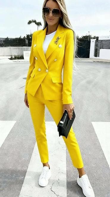 pantalone gina benotti: Ženski komplet – elegantno odelo sa sako‑m i pantalonama veličine S na lalafo.rs — 7 pantalone gina benotti: Ženski komplet – elegantno odelo sa sako‑m i pantalonama veličine S — 7