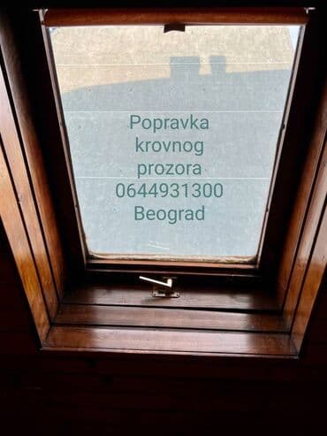 Usluga: Popravka krovnih prozora Opis: - Stručno otkrivanje i na lalafo.rs Usluga: Popravka krovnih prozora Opis: - Stručno otkrivanje i