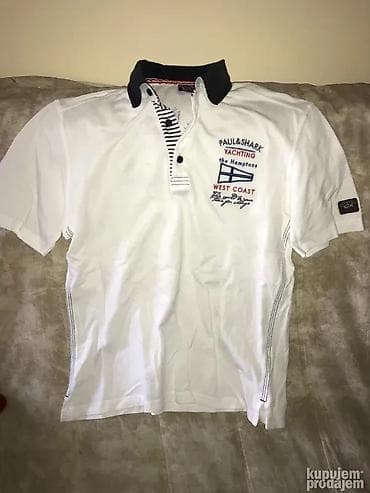 Men's T-shirt Paul Shark, bоја - Bela na lalafo.rs — 2 Men's T-shirt Paul Shark, bоја - Bela — 2