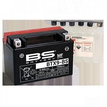 BS Battery BTX9‑BS MF akumulator za motocikle - Tip: AGM/Maintenance na lalafo.rs BS Battery BTX9‑BS MF akumulator za motocikle - Tip: AGM/Maintenance