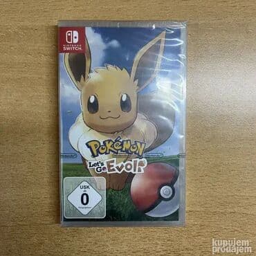 Neotpakovano, u fabrickom celofanu. Pokemon Let's Go Eevee - za na lalafo.rs Neotpakovano, u fabrickom celofanu. Pokemon Let's Go Eevee - za