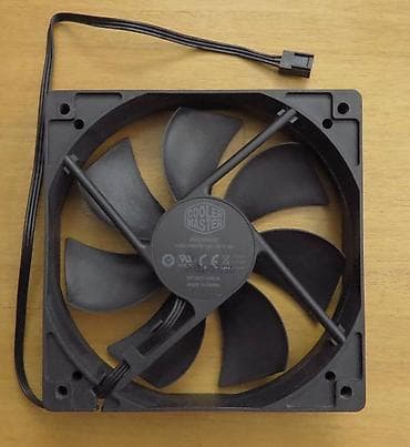 1. Cooler Master JetFlo Silent 120x120mm RED LED Light, 3-Pin konektor na lalafo.rs — 6 1. Cooler Master JetFlo Silent 120x120mm RED LED Light, 3-Pin konektor — 6