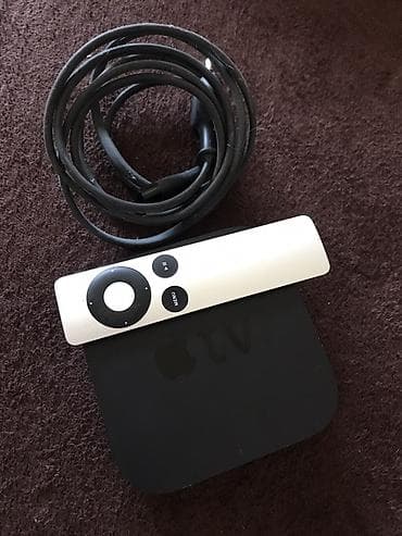 Apple TV (set‑top box) sa daljinskim upravljačem i napojnim kablom. - at lalafo.rs — 2 Apple TV (set‑top box) sa daljinskim upravljačem i napojnim kablom. - — 2