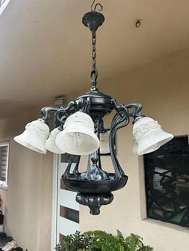 Stilske lampe: Stari salonski luster - ODLIČNO STANJE - MOGUĆ PREVOZ U odličnom na lalafo.rs — 4 Stilske lampe: Stari salonski luster - ODLIČNO STANJE - MOGUĆ PREVOZ U odličnom — 4