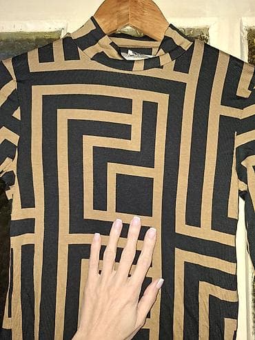 kom sa etiketom: Ženska rolka dugih rukava sa geometrijskim printom - Brend: 5 apple - at lalafo.rs — 2 kom sa etiketom: Ženska rolka dugih rukava sa geometrijskim printom - Brend: 5 apple - — 2