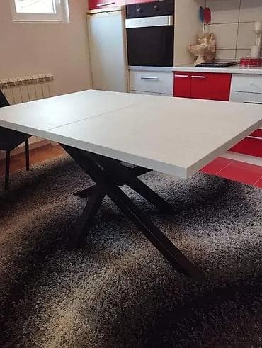 Furniture: Industrijski trpezarijski sto "Barikada" Opis: Mogućnost izrade u at lalafo.rs — 1 Furniture: Industrijski trpezarijski sto "Barikada" Opis: Mogućnost izrade u — 1