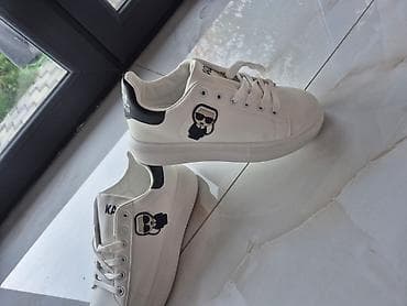 NOVO Karl Lagerfeld bele patike – unisex br 40 - Model: niske patike na lalafo.rs — 3 NOVO Karl Lagerfeld bele patike – unisex br 40 - Model: niske patike — 3