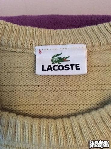 Original Lacoste dzemper 5 100% wolle - WOOLMARK ramena 50cm l na lalafo.rs — 1 Original Lacoste dzemper 5 100% wolle - WOOLMARK ramena 50cm l — 1