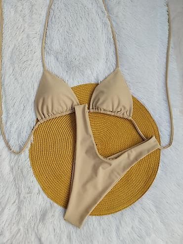 Beli bikini set – trokutasti gornji deo i visokokrojen donji deo - na lalafo.rs — 7 Beli bikini set – trokutasti gornji deo i visokokrojen donji deo - — 7