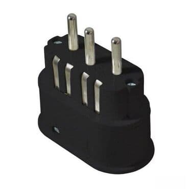 Tropolni utikač, polikarbonat, ravna izvedba Mogućnost ugradnje kabla na lalafo.rs Tropolni utikač, polikarbonat, ravna izvedba Mogućnost ugradnje kabla