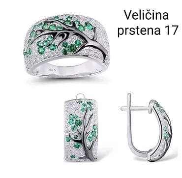 PRELEPE KVALITETNE POSREBRENE SETOVI OD DVA NAKITA SA CIRKONIMA,SA na lalafo.rs — 2 PRELEPE KVALITETNE POSREBRENE SETOVI OD DVA NAKITA SA CIRKONIMA,SA — 2