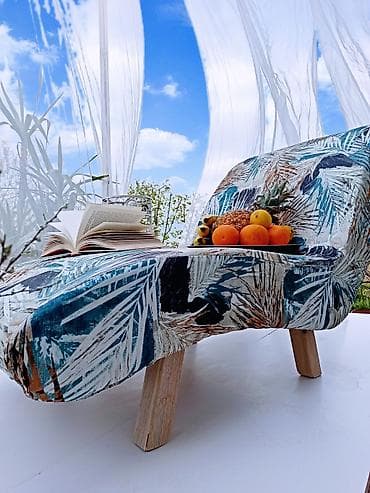 Fotelja/lenjivac idealna za relaksaciju i odmor. Presvučena je na lalafo.rs — 1 Fotelja/lenjivac idealna za relaksaciju i odmor. Presvučena je — 1