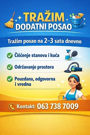 Cleaners at lalafo.rs Cleaners