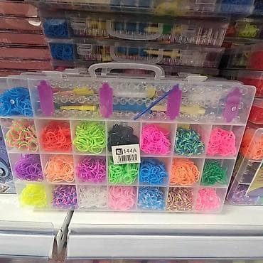 DIY Loom Bands komplet za izradu nakita i ukrasa - Veliki set šarenih na lalafo.rs — 2 DIY Loom Bands komplet za izradu nakita i ukrasa - Veliki set šarenih — 2
