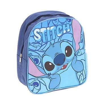 Dečji ranac Stitch – plave boje sa velikim printom lika i natpisom at lalafo.rs Dečji ranac Stitch – plave boje sa velikim printom lika i natpisom