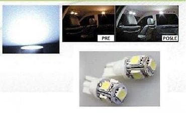 Transport: LED sijalica T10/W5W sa 5 SMD dioda - Tip grla: T10 (W5W, 194) - at lalafo.rs — 4 Transport: LED sijalica T10/W5W sa 5 SMD dioda - Tip grla: T10 (W5W, 194) - — 4
