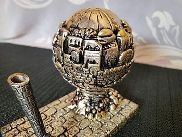 Globus vintaz Jerusalim,rucna obrada. Figura maksimalno ocuvana,pun na lalafo.rs — 4 Globus vintaz Jerusalim,rucna obrada. Figura maksimalno ocuvana,pun — 4