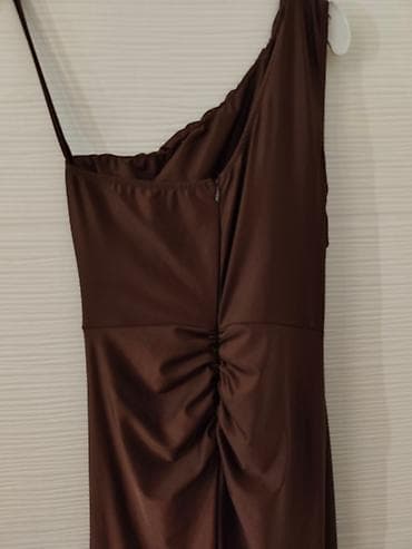 NOVO.Elegantna duga haljina u čokoladno braon boji. - Kroj na lalafo.rs — 6 NOVO.Elegantna duga haljina u čokoladno braon boji. - Kroj — 6
