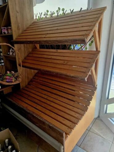 Ironing Boards: Drvena polica za voce, povrce ili pekarske proizvode dimenzija ŠxDxV at lalafo.rs — 3 Ironing Boards: Drvena polica za voce, povrce ili pekarske proizvode dimenzija ŠxDxV — 3