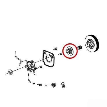 Plastični točkić/klizač gasa (roler) za karburator – OEM zamenski deo na lalafo.rs Plastični točkić/klizač gasa (roler) za karburator – OEM zamenski deo