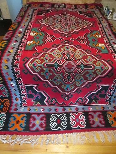 Blankets and Bedspreads: Nov,unikatan cilim na prodaju. Rucno tkan,vuna je u pitanju. Dimenzije at lalafo.rs — 2 Blankets and Bedspreads: Nov,unikatan cilim na prodaju. Rucno tkan,vuna je u pitanju. Dimenzije — 2