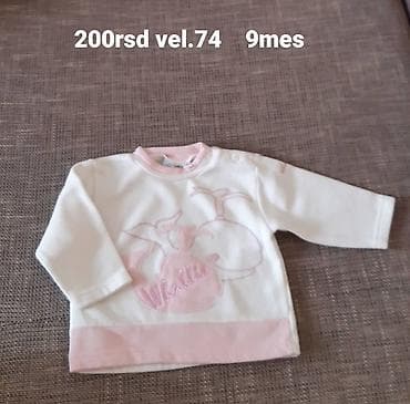 Bebi duksić – veličina 74 (oko 9 meseci) - Brend/etiketa: Baby Wear - na lalafo.rs — 1 Bebi duksić – veličina 74 (oko 9 meseci) - Brend/etiketa: Baby Wear - — 1