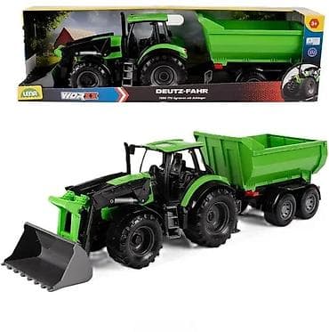 LENA Deutz-Fahr 9340 TTV traktor sa prednjim utovarivačem i prikolicom na lalafo.rs LENA Deutz-Fahr 9340 TTV traktor sa prednjim utovarivačem i prikolicom