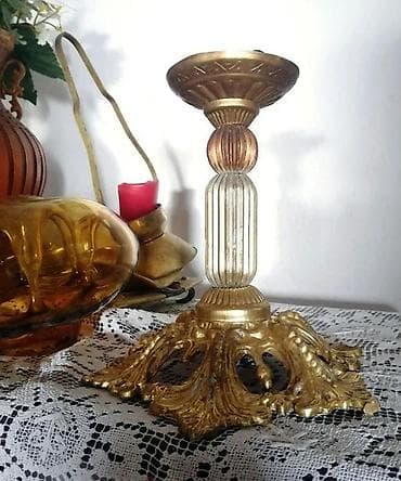 Antique French Gothic style rustični svećnjak 21 x 21 cm!. Antik at lalafo.rs — 2 Antique French Gothic style rustični svećnjak 21 x 21 cm!. Antik — 2
