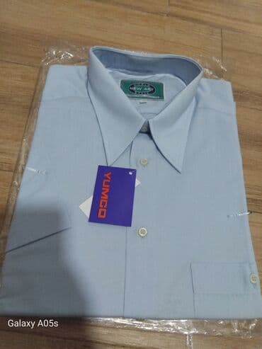 Muška košulja Yumco Vranje, br.41, kratak rukav, svetlo plava boja na lalafo.rs Muška košulja Yumco Vranje, br.41, kratak rukav, svetlo plava boja