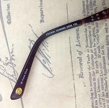 Escada VES658S - Copper Black - dioptrijski ram. Made in Italiy na lalafo.rs — 7 Escada VES658S - Copper Black - dioptrijski ram. Made in Italiy — 7