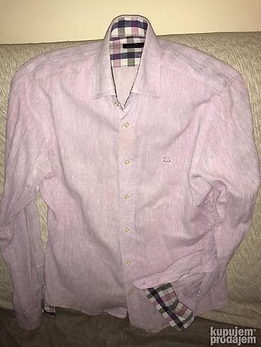 Original Ermenegildo Zegna Sport Lan kosulja L 100% Line Made in na lalafo.rs — 2 Original Ermenegildo Zegna Sport Lan kosulja L 100% Line Made in — 2