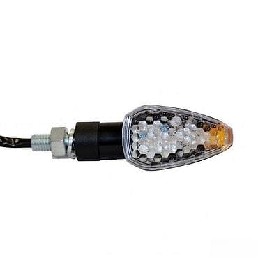 LED pokazivač pravca za motocikle. Dizajniran sa prozirnim kućištem i na lalafo.rs LED pokazivač pravca za motocikle. Dizajniran sa prozirnim kućištem i
