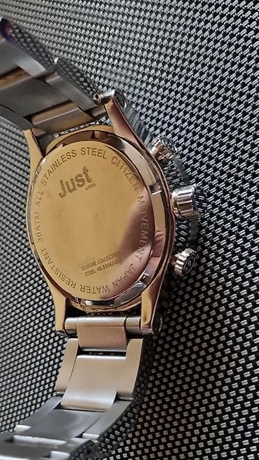 Muški ručni sat Just Steel - Kućište i narukvica: nerđajući čelik na lalafo.rs — 4 Muški ručni sat Just Steel - Kućište i narukvica: nerđajući čelik — 4