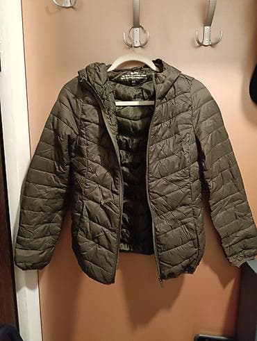 Ženska puf jakna sa kapuljačom – maslinasto zelena - Model: lagana at lalafo.rs — 9 Ženska puf jakna sa kapuljačom – maslinasto zelena - Model: lagana — 9