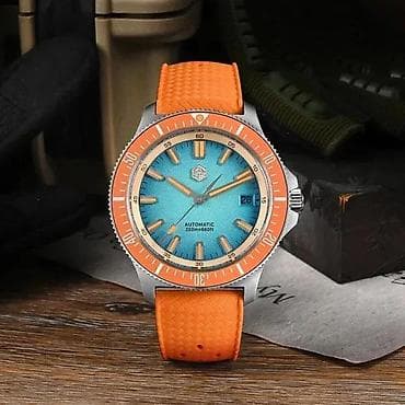 San Martin SN0118 - 40mm - Narandžasta - Seiko NH35 na lalafo.rs San Martin SN0118 - 40mm - Narandžasta - Seiko NH35